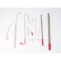 Set om auto's open te maken