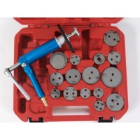 Remklauw demontage pneumatische set (terugstelset), uitgebreide set