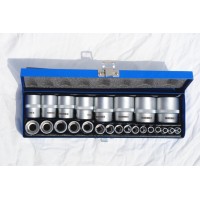 Korte doppen metrisch, 24 delig, 4 t/m 32