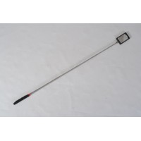 Inspectie spiegel rechthoekig, uitschuifbaar met LED verlichting