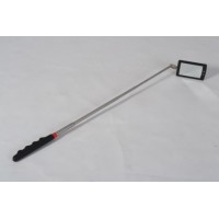 Inspectie spiegel rechthoekig, uitschuifbaar met LED verlichting