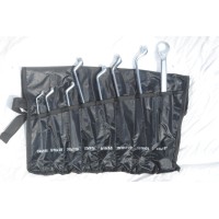 Ring sleutels Engelse maten 1/4" t/m 7/8" in opbergzak