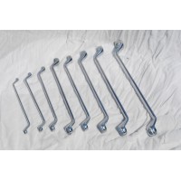 Ring sleutels Engelse maten 1/4" t/m 7/8" in opbergzak