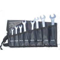 Steek sleutels Engelse maten 1/4" t/m 7/8" in opbergzak