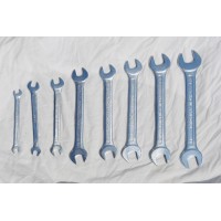 Steek sleutels Engelse maten 1/4" t/m 7/8" in opbergzak